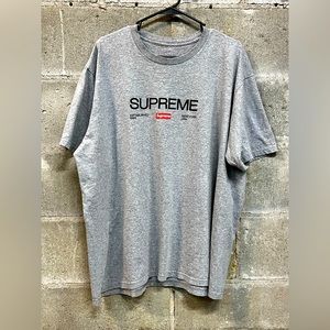 supreme tee xl